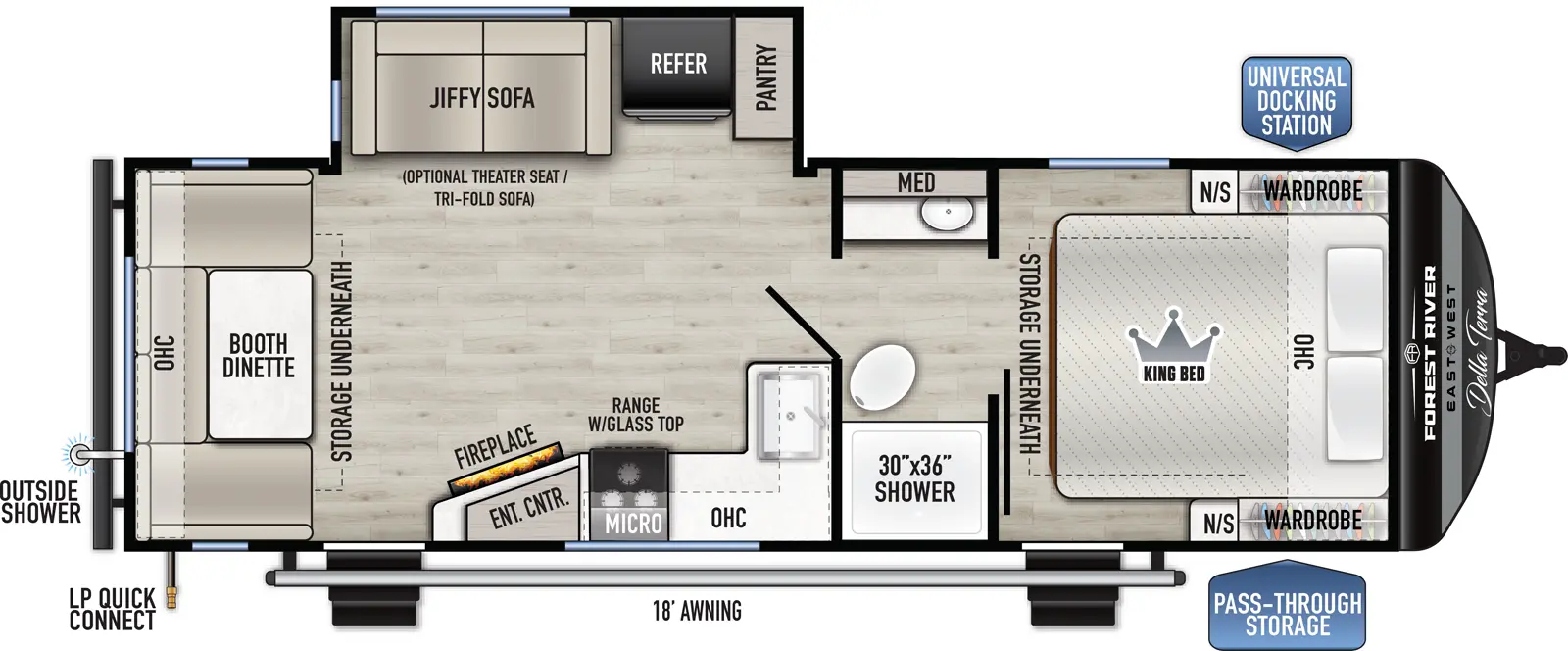 Della Terra 251RD Floorplan
